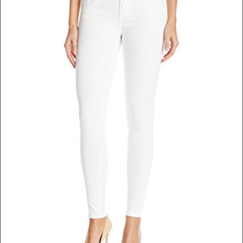 Levi’s 701 Super Skinny White Jeans - Picture 2 of 3